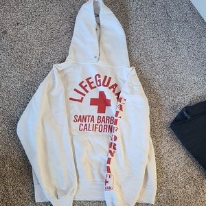 White hoodie